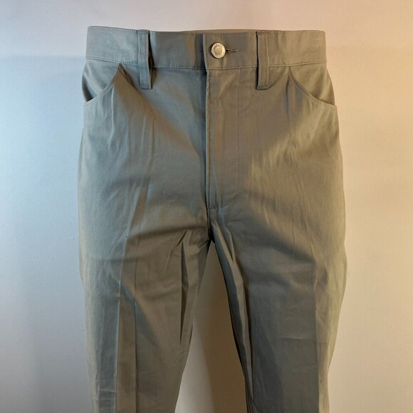 Alfani Men's Light Grey Slim Fit Stretch Pants - Size 38 x 32 - NWT - Picture 3 of 5